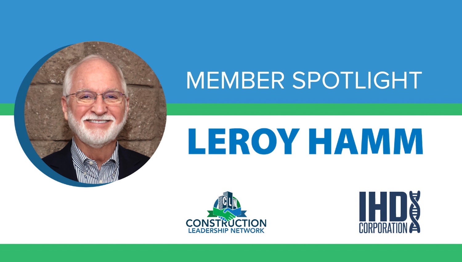 CLN Member Spotlight: Leroy Hamm