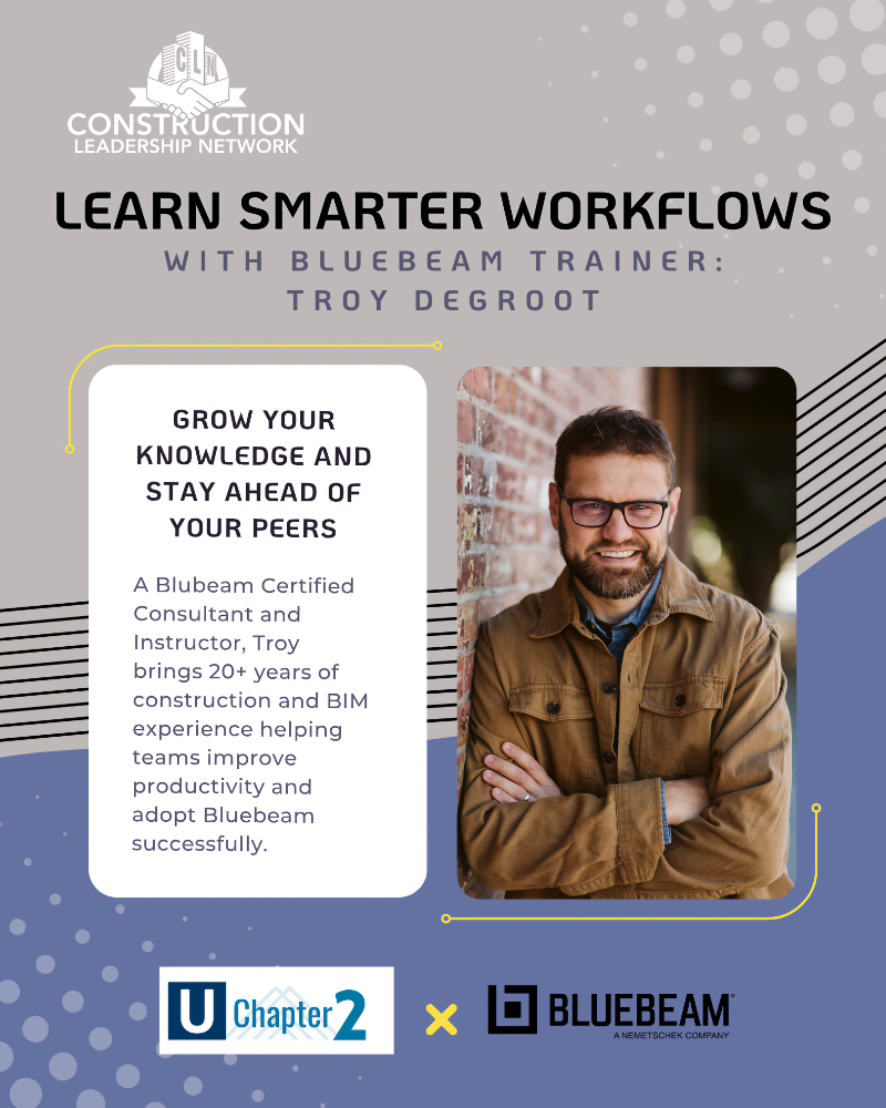 Bluebeam instructor Troy DeGroot